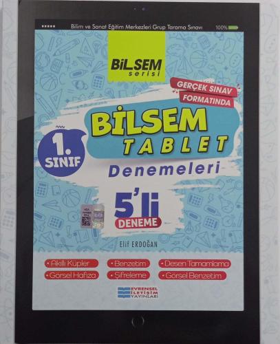 1. Sınıf Bilsem Deneme Tablet 5 Fasikül