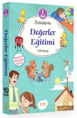 1. Sınıf Değerler Eğitimi Öykülerle 10 Kitap - Komisyon | Yuva - 97897