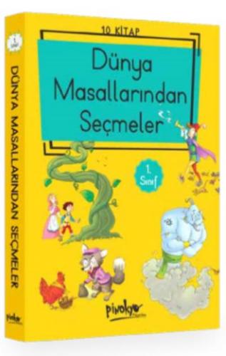 1. Sınıf Dünya Masallarından Seçmeler 10 Kitap - Komisyon | Pinokyo - 