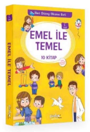 1. Sınıf Emel İle Temel Okuma İleri Düzey Düz Set 10 Kitap
