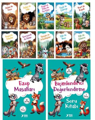 1. Sınıf Ezop Masalları (10 Kitap)