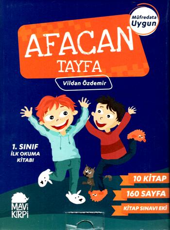 1. Sınıf Okuma Set 1 Afacan Tayfa 10 Kitap - Vildan Özdemir | Mavi Kir