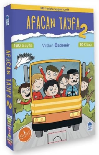 1. Sınıf Okuma Set 2 Afacan Tayfa 10 Kitap - Vildan Özdemir | Mavi Kir