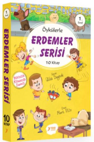 1. Sınıf Öykülerle Erdemler Serisi 10 Kitap