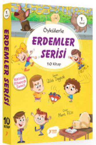 1. Sınıf Öykülerle Erdemler Serisi 10 Kitap - Komisyon | Yuva - 978975