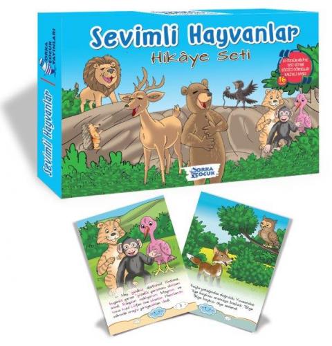 1. Sınıf Sevimli Hayvanlar Hikaye Seti 10 Kitap - Kolektif | Orka Çocu