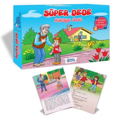 1. Sınıf Süper Dede Hikaye Seti 10 Kitap - Kolektif | Orka Çocuk - 978