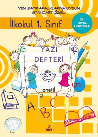 1. Sınıf Yazı Defteri Standart Çizgili - Büyük - Kolektif | Yuva Yayın