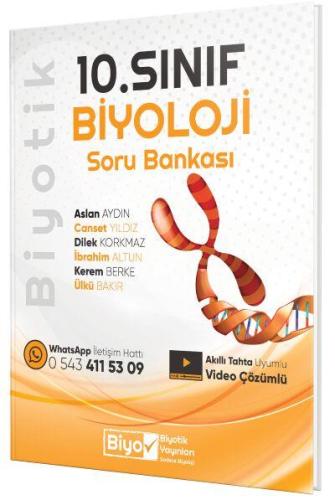 10. Sınıf Biyoloji Soru Bankası - Kolektif | Biyotik Yayınları - 97860