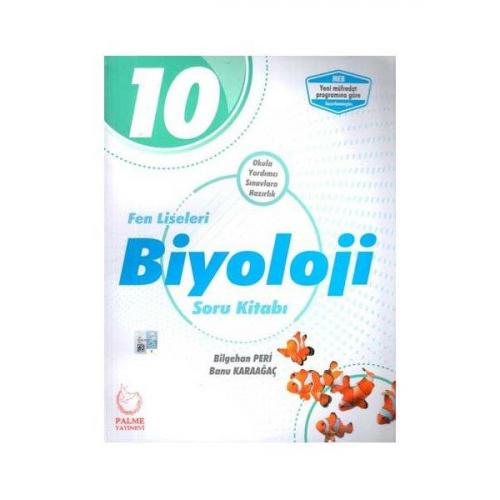 10. Sınıf Biyoloji Soru Kitabı Fen Liseleri İçin - Bilgehan Peri Banu 