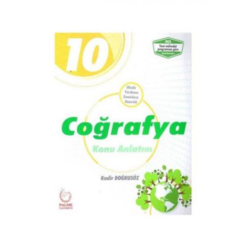 10. Sınıf Coğrafya Konu Anlatımlı