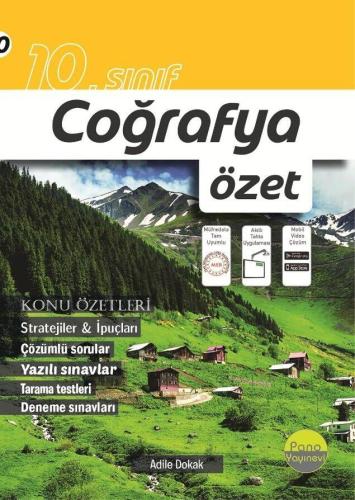 10. Sınıf Coğrafya Özet