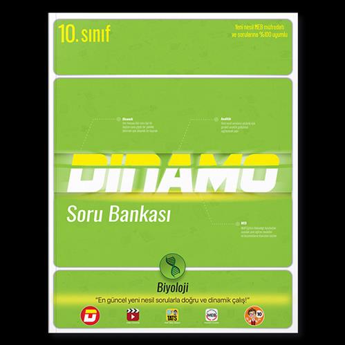 10. Sınıf Dinamo Biyoloji Soru Bankası - Komisyon | Tonguç - 978625422