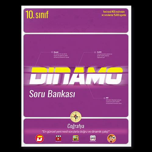10. Sınıf Dinamo Coğrafya Soru Bankası - Komisyon | Tonguç - 978625720