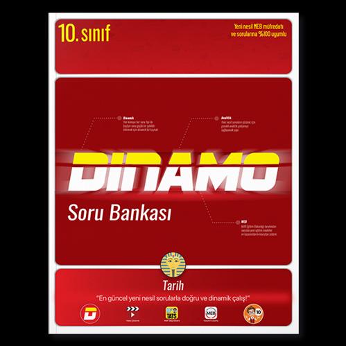 10. Sınıf Dinamo Tarih Soru Bankası - Komisyon | Tonguç - 978625720822