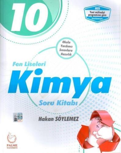 10. Sınıf Kimya Soru Kitabı Fen Liseleri İçin - Hakan Söylemez | Palme