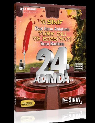 10. Sınıf Türk Dili Ve Edebiyatı Özel Konu Anlatımlı Soru Bankası 24 Adımda