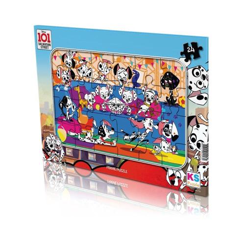 101 Dalmatian Puzzle 24 Parça