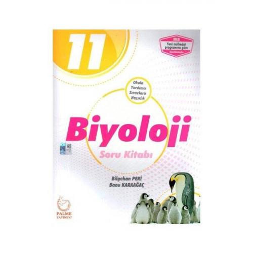 11. Sınıf Biyoloji Soru Kitabı - Bilgehan Peri Banu Karaağaç | Palme -