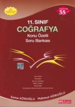 11. Sınıf Coğrafya Konu Özetli Soru Bankası - Sema Köroğlu Mahmut Köro