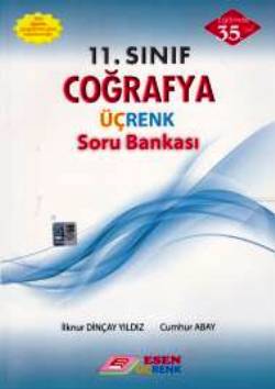 11. Sınıf Coğrafya Soru Bankası - İlknur Dinçay | Üçrenk - 97860555597
