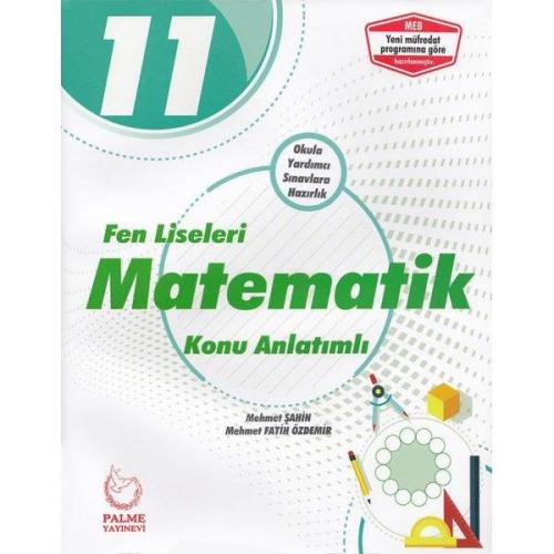 11. Sınıf Matematik Konu Anlatımlı Fen Liseleri İçin - Mehmet Şahin | 