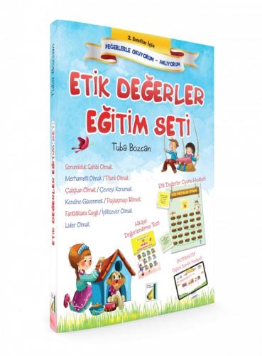 2. Sınıf Etik Değerler Eğitim Seti 10 Kitap