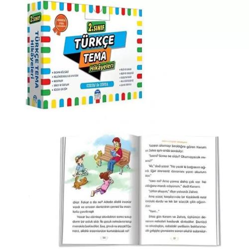 2 . Sınıf Türkçe Tema Hikayeleri 10 Kitap - Gülsüm Cengiz | Martı Çocu