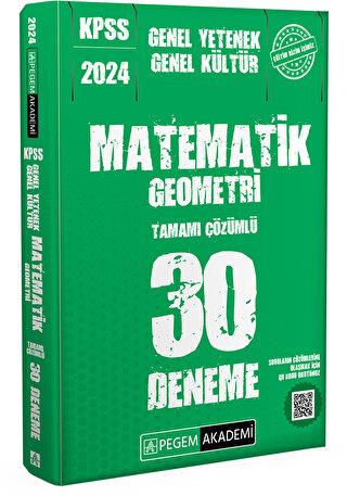 2024 Kpss Genel Kültür Genel Yetenek Matematik-geometri 30 Deneme - Ko