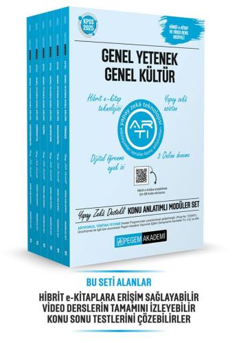 Kpss Genel Yetenek Genel Kültür Konu Anlatımlı Set 6 Kitap 2025