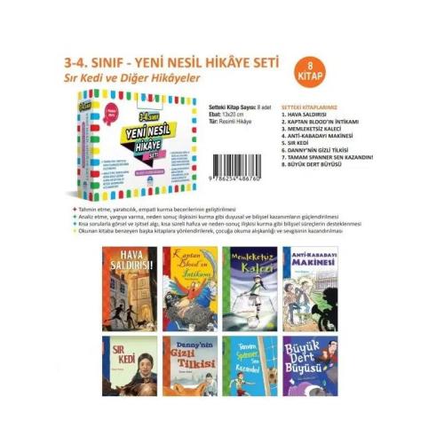 3-4.sınıf Yeni Nesil Hikaye Seti 10 Kitap - Kolektif | Martı Çocuk - 9