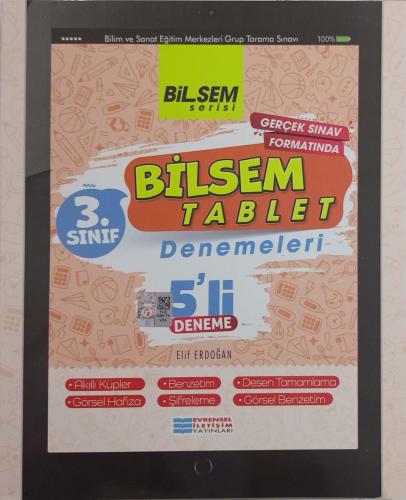 3. Sınıf Bilsem Deneme Tablet 5 Fasikül