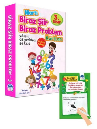 3. Sınıf Biraz Şiir Biraz Problem Kartları Yaz Sil Özellikli