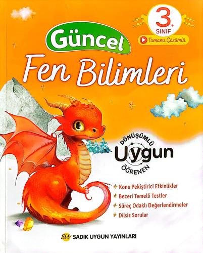3. Sınıf Fen Bilimleri Güncel - Kolektif | Sadık Uygun Yayınları - 978