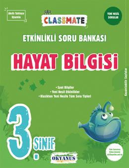 3. Sınıf Hayat Bilgisi Etkinlikli Soru Bankası Classmate ( İadesizdir 