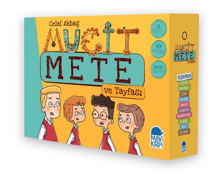 3. Sınıf Hikaye Seti Mucit Mete Ve Tayfası 10 Kitap - Celal Akbaş | Ma