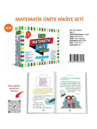 3. Sınıf Matematik Ünite Hikayeleri 10 Kitap - Kolektif | Martı Çocuk 