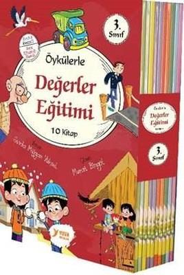 3. Sınıf Öykülerle Değerler Eğitimi 10 Kitap Kutulu