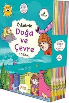 3. Sınıf Öykülerle Doğa Ve Çevre 10 Kitap Kutulu - Ülkü Duysak | Yuva 