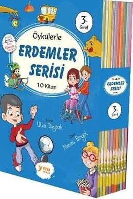 3. Sınıf Öykülerle Erdemler Serisi 10 Kitap Kutulu