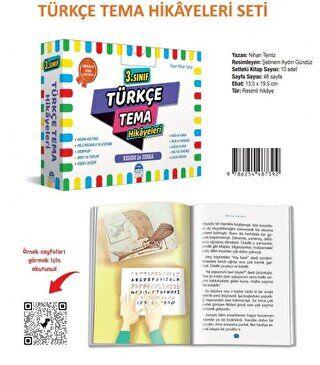 3. Sınıf Türkçe Tema Hikayeleri 10 Kitap Set - Nihan Temiz | Martı Çoc