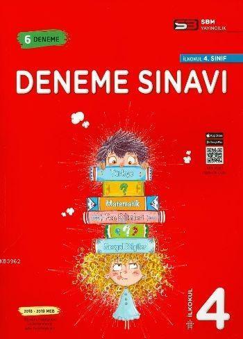 4. Sınıf Deneme Sınavı 6'lı - Komisyon | Sbm Yayıncılık - 978605956711