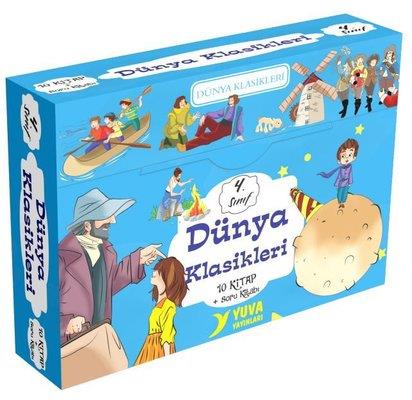 4. Sınıf Dünya Klasikleri 10 Kitap Kutulu
