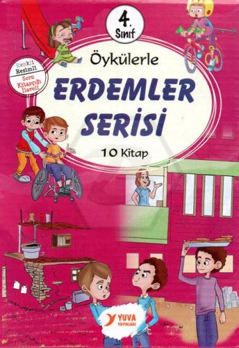 4. Sınıf Öykülerle Erdemler Serisi 10 Kitap Kutulu