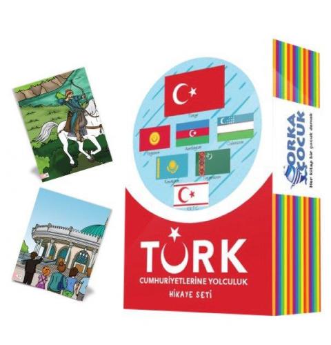 4. Sınıf Türk Cumhuriyetlerine Yolculuk Hikaye Seti 10 Kitap - Kolekti