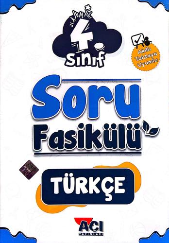 4. Sınıf Türkçe Soru Fasikülü - Kolektif | Açı Yayınları - 97862575708