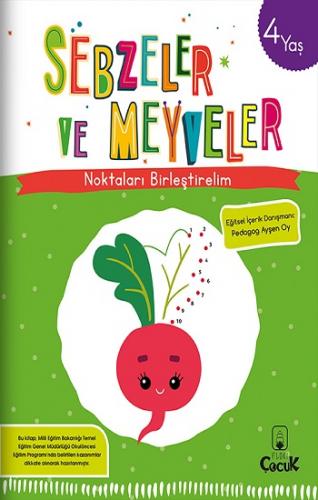 4 Yaş Noktaları Birleştirelim Sebzeler Ve Meyveler