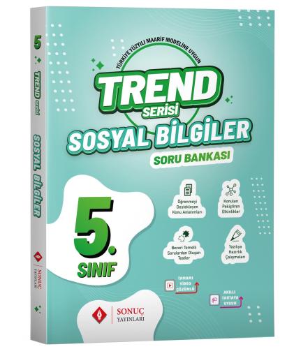 5.sınıf Sosyal Bilgiler Soru Bankası Trend Serisi