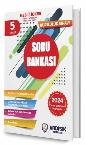 5. Sınıf Bursluluk Soru Bankası 2024 - Komisyon | Ardışık - 9786259432