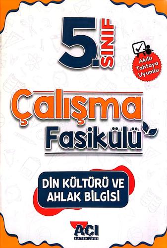 5. Sınıf Din Kültürü Ve Ahlak Bilgisi Çalışma Fasikülü